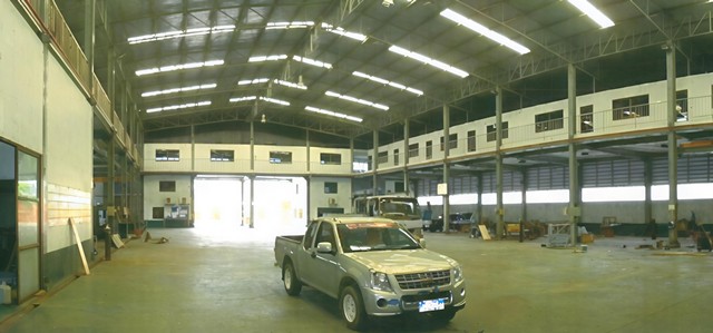 ขายและให้เช่าโรงงานชลบุรี เนื้อที่ 3- 3-73 ไร่  อ.ศรีราชา  จ.ชลบุรี  ขอใบอนุญาตรง. 4  ได้