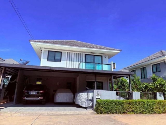 บ้านเดี่ยวศรีราชา ราคาดี หมู่บ้านมณีรินทร์ ไพรเวซี่ หนองขาม ศรีราชา FP-H01042 