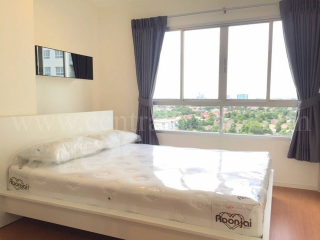 ให้เช่า คอนโด ลุมพินีพาร์ค รัตนาธิเบศร์ - งามวงศ์วาน ห้องมุม วิวสระ