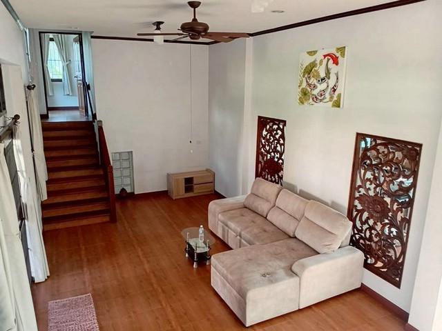 ให้เช่าบ้านสวย พร้อมอยู่  บรรยากาศดี รวมโชค สันทราย