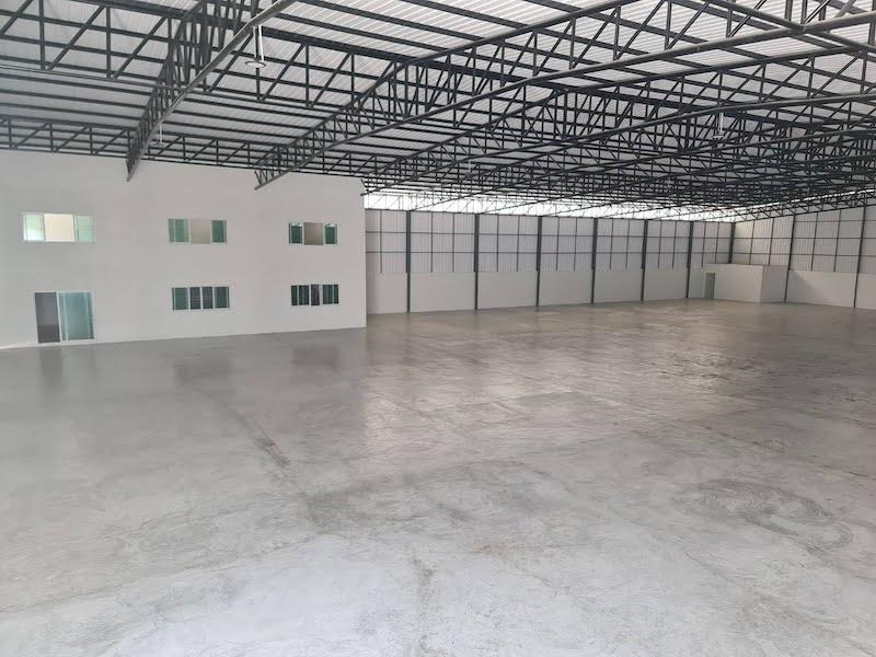 BR 1454 ให้เช่าโกดัง บางนา กม.5 บางแก้ สมุทรปราการ พื้นที่ 2,200 ตารางเมตร แบ่งเช่าได้ เริ่มเข้าอยู่ได้ ตุลาคม 2568