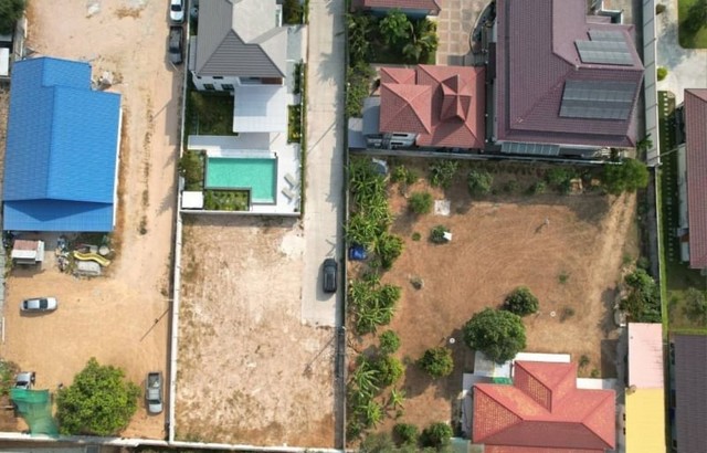 ที่ดินเปล่าแปลงสวย ซอยK9 ห้วยใหญ่ พัทยา บางละมุง ชลบุรี FP-L01049 