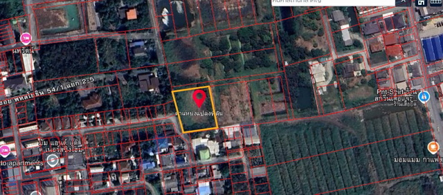 ที่ดินเปล่า เนื้อที่ 1-1-70.5 ไร่ ถนนพหลโยธิน 54/1 ตำบลคลองถนน อำเภอสายไหม กทม. 