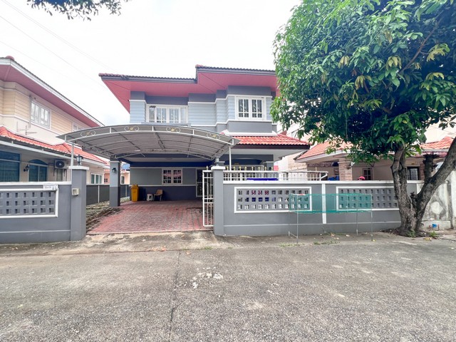 บ้านเดี่ยว เฟื่องสุข2 ถนนกาญจนาภิเษก ลำโพ จังหวัดนนทบุรี พร้อมอยู่ สวย ถูก