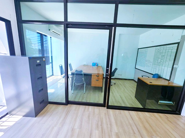 วงแหวน รามอินทรา รถไฟฟ้าคู้บอน 2.8 กม. ถูกที่สุด หน้ากว้าง 5.8 ม. ให้เช่า โฮมออฟฟิศ พาร์ค 4ชั้น เลิศหล้า เกษตร-นวมินทร์ 3.9 กม.แอร์ครบ