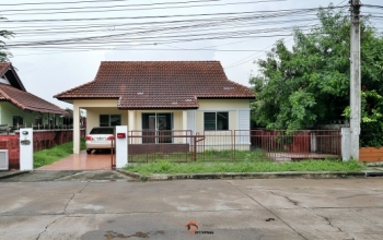 ขายบ้านเดี่ยว เค.ซี.สุวินทวงศ์2 (K.C. suwinthawong2) พื้นที่68ตารางวา สภาพดี  หน้าโครงการ ตรงข้ามสวน 