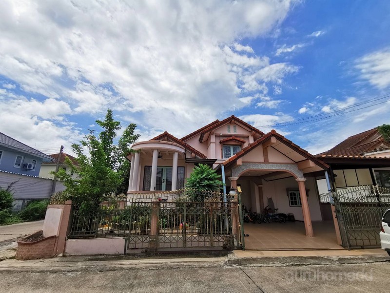 บ้านเดี่ยวให้เช่า ทำเลเงียบสงบ น่าอยู่ มบ.ทองธัชการ ใกล้ศูนย์ราชการ นครปฐม พร้อมเข้าอยู่ เนื้อที่ 56.5 ตรว 3นอน 2น้ำ - ghd000690R