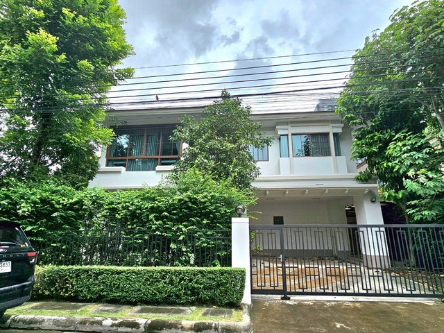 ให้เช่าบ้านเดี่ยว 2 ชั้น โครงการเศรษฐสิริ บางนา-วงแหวน 200 เมตรจาก Mega Bangna  พื้นที่กว้าง ฟังก์ชันครบ พร้อมเข้าอยู่