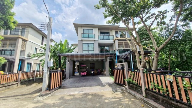 บ้านเดี่ยว 3 ชั้น ภัสสร สรงประภา - ดอนเมือง หลังริม 