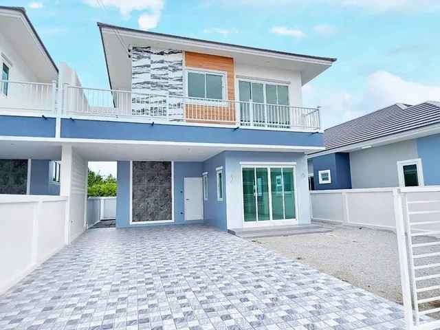 ขายบ้านเดี่ยวชั้นเดียวโครงการธาราวิลเลจ อมตะพานทองชลบุรี บ้านเดี่ยว2ชั้นเหมาะมากสำหรับครอบครัวขนาดใหญ่