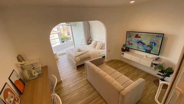 ขายห้องคอนโด เจซี ฮิลล์เพลส เจ็ดยอด JC Hill place ชั้น11 ห้องมุม 28ม. 1.85ลบ. ฟรีโอน ของแถม วิวดอยสุเทพ ต.ช้างเผือก อ.เมืองเชียงใหม่