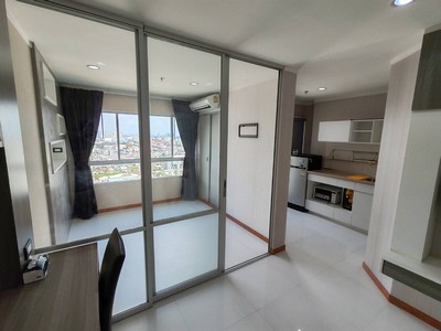 รีโนเวทใหม่ พร้อมอยู่ !!! ขายคอนโด ลุมพินี พาร์ค รัตนาธิเบศร์ งามวงศ์วาน พื้นที่ 26.09 ตร.ม. ชั้น 30 วิวโล่ง แดดไม่ร้อน เครื่องใช้ไฟฟ้าครบ