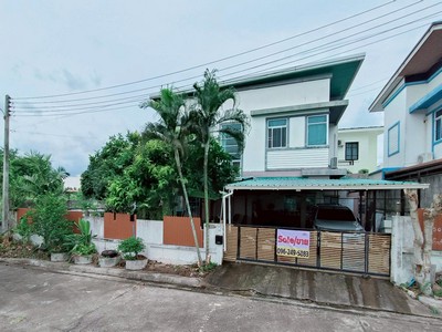 บ้านเดี่ยว 2 ชั้น หลังมุม ขาย บ้านเดี่ยวหลังมุม พฤกษ์พิมาน 2 ( Phrukpiman 2 Bo win Si racha Chonburi ) บ่อวิน ใกล้นิคมอมตะซิตี้-WHA ศรีราชา