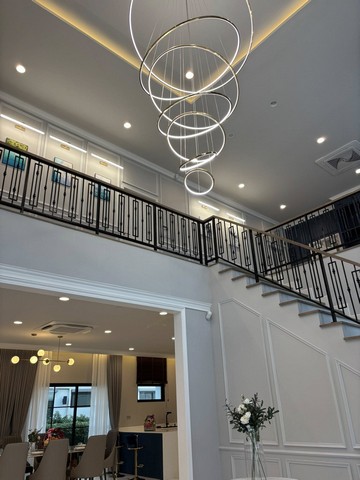 HR2716ให้เช่าบ้านเดี่ยวหรู โครงการเศรษฐสิริ บางนา - สุวรรณภูมิ ตกแต่งเฟอร์ครบ ใกล้เมกาบางนา