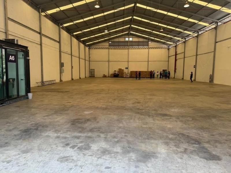 ให้เช่าโรงงาน 3,200 ตรม. ย่านบางบัวทอง-นนทบุรีหม้อแปลง2000 KVA มีใบประกอบการโรงงานบประกอบสาธารณสุข