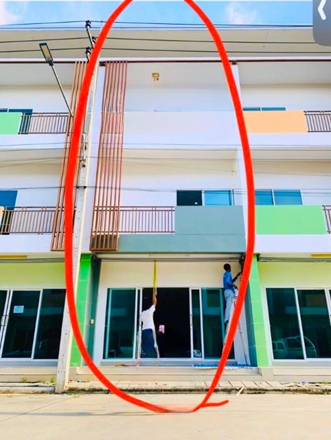 บิ๊กซี มหาชัย 2 900 ม.ให้เช่าอาคาร 3ชั้น 22ตร.วา. พร้อมเฟอร์  3นอน 3น้ำ ตลาดมหาชัย 200 ม. แม็คโคร สมุทรสาคร 1.1 กม. 