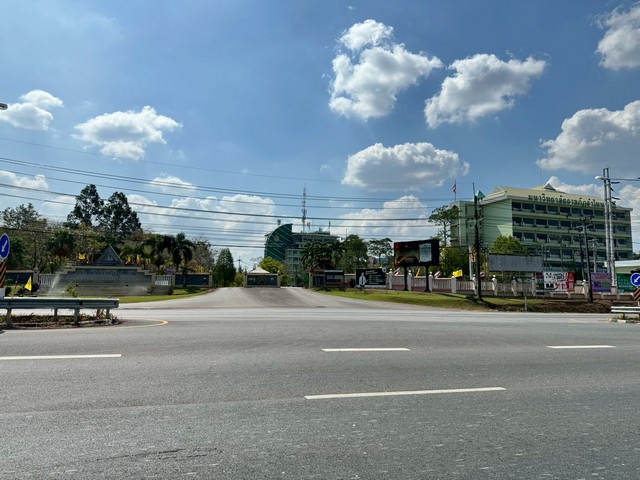 ขายที่ดินเปล่าจันทบุรีติดถนนสุขุมวิท ขายที่หน้ามหาวิทยาลัยราชภัฏรําไพพรรณี