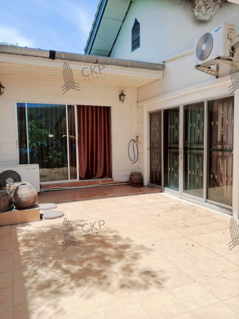 บ้านแฝด มบ.สายใย ใกล้ตลาดและโรงเรียน ต่อเติมเต็มพื้นที่