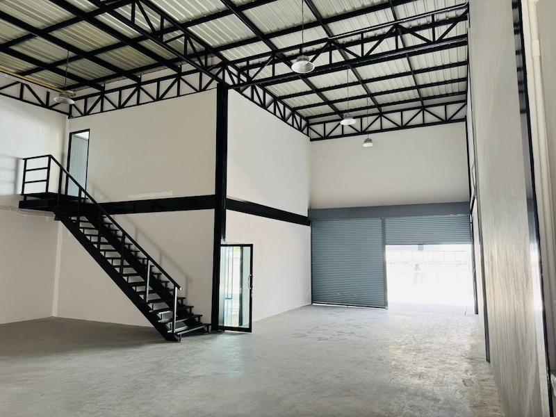 BR 1456 ให้เช่าพื้นที่สำหรับโกดัง โรงงาน พร้อมสำนักงานซอยท่าข้าม 8 หลัง Big C บางขุนเทียน