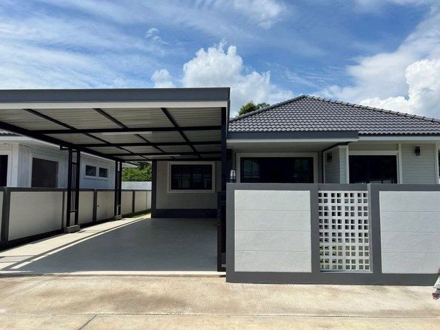 บ้านสร้างใหม่ชั้นเดียว ตรงข้าม ม.นอร์ท หารแก้ว หางดง 