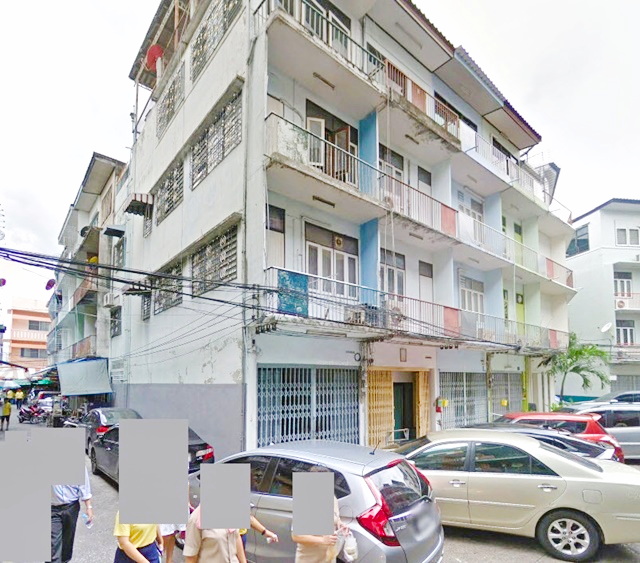 สะพานพระราม8 450ม.  MRT วัดมังกร 3.3 กม. กรุงเกษม  ให้เช่าอาคารพาณิชย์ 4 ชั้น ตลาดนางเลิ้ง 1.3 กม. ถนนข้าวสาร 1.6 กม.