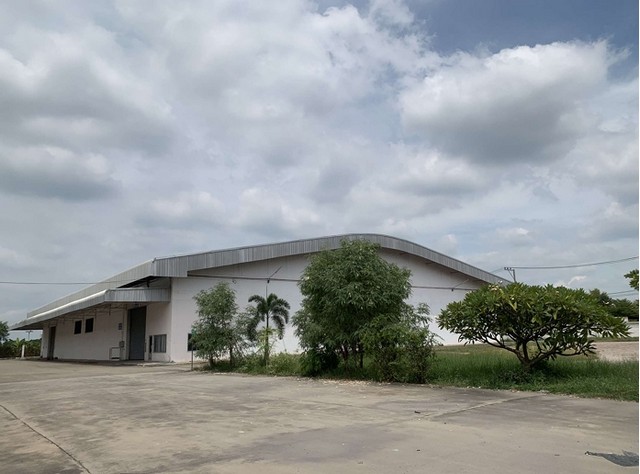 รหัสC6863 ให้เช่าโกดังในเนื้อที่ 9ไร่ 1งาน ขนาด 2,700 ตารางเมตร มี 2 หลังในเนื้อที่เดียวกัน ย่านลำไทร วังน้อย อยุธยา