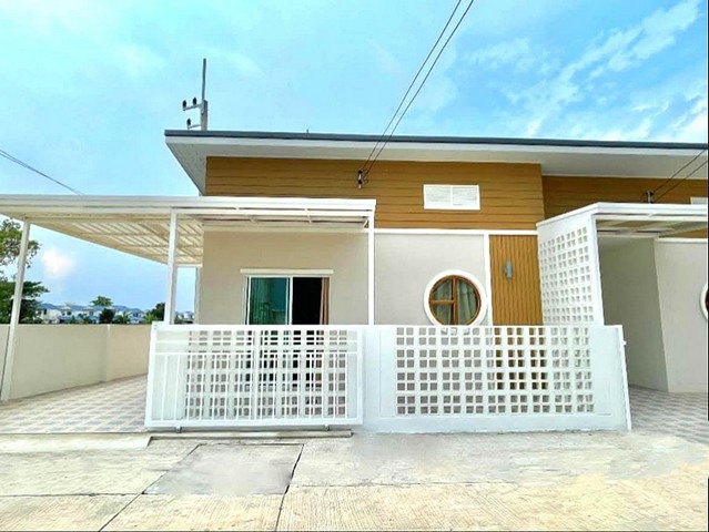 ขายบ้านอมตะชลบุรี กรีนฟิลด์ปาร์ควิว 3 ทาวน์โฮมชั้นเดียวบ้านมือ1 แบบมินิมอลใกล้อมตะเฟส 6-11