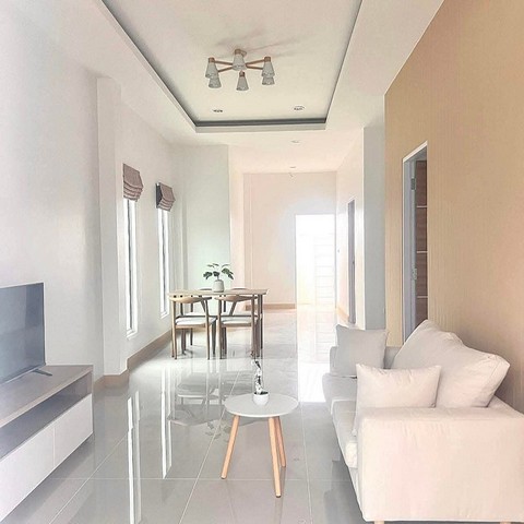 ขายบ้านอมตะชลบุรี กรีนฟิลด์ปาร์ควิว 3 ทาวน์โฮมชั้นเดียวบ้านมือ1 แบบมินิมอลใกล้อมตะเฟส 6-11