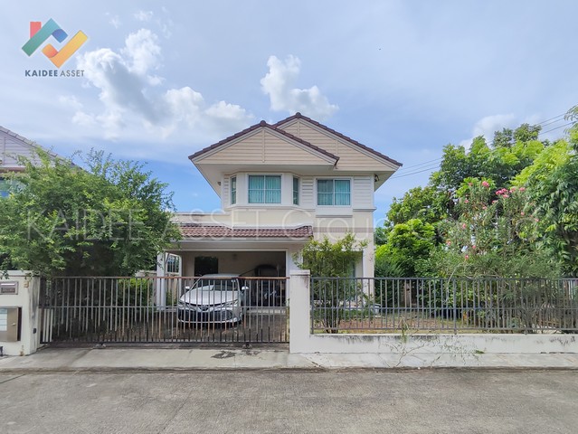 บ้านเดี่ยว พฤกษ์ลดา 2 รังสิต-คลอง 4 หลังมุม ติดสวน ขายถูก