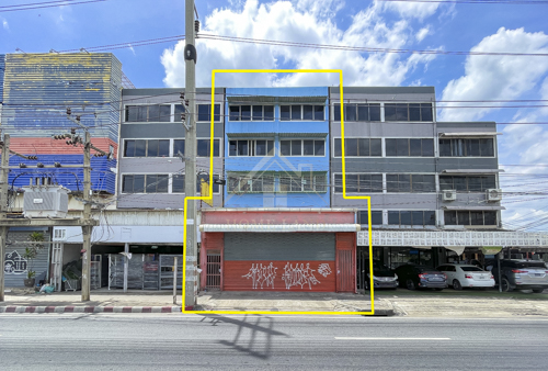 ขาย และ เช่า อาคารพาณิชย์ 4.5 ชั้น ติดถนน ซอยเอกชัย 102