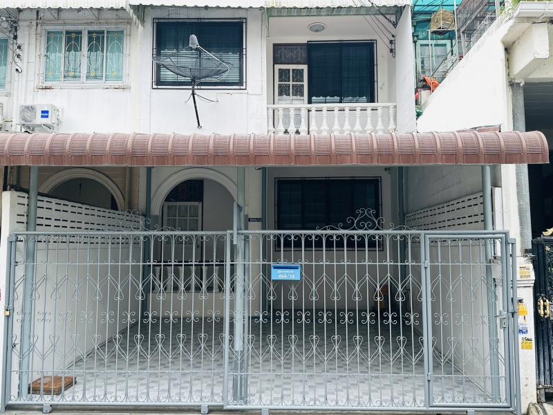 ขายบ้านทาวน์เฮ้าส์ 2ชั้น ซอยปุณณวิถี46 สุขุมวิท101 ปากซอย BTSปุณณวิถี