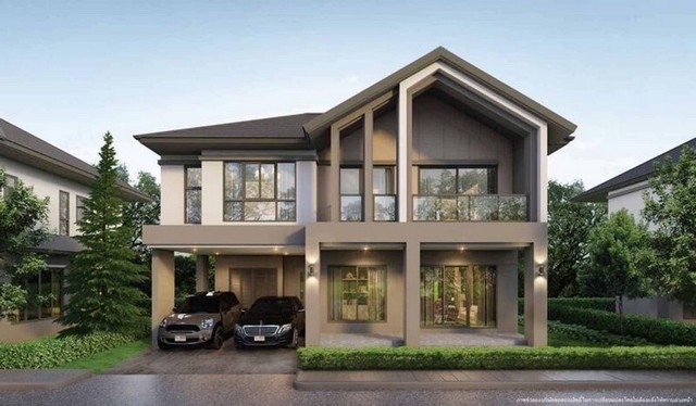 ขายบ้านเดี่ยว 2ชั้น โครงการ บางกอก บูเลอวาร์ด พระราม 9 พื้นที่ใช้สอย 247 ตร.ม บนที่ดิน 53.9 ตร.ว