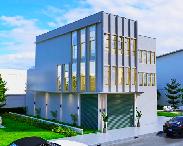 สะพานพุทธ ทรงวาด จักรวรรดิ์ รีโนเวทใหม่ตรงแบบ ให้เช่าอาคาร 3ชั้น Art Gallery 4คูหา เยาวราช Stand Alone 41ตรว. 361ตรม. 