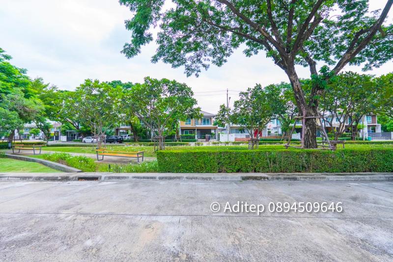 ขายบ้านเดี่ยว 60 ตรว. พฤกษ์ลดา วงแหวน–หทัยราษฎร์ 3 ห้องนอน 3 ห้องน้ำ หน้าบ้านติดสวนไม่ชนใคร มีห้องนอนชั้นล่าง เหมาะผู้สูงอายุ