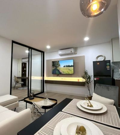 ขายและให้เช่า คอนโดใกล้นิมาน – เมญ่า – มช. เพียง 5 นาทีถึง Maya Mall ห้องวิวถนนและวิวดอย กั้นห้องเป็นสัดส่วน