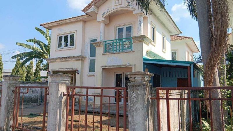 ขายบ้านเดี่ยวมือสอง อำเภอธัญบุรี จังหวัดปทุมธานี  โครงการ พฤกษา วิลเลจ2 (หลังริม)