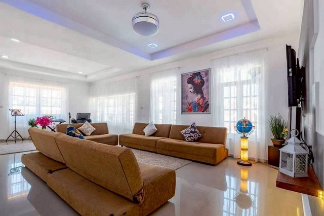 ขายบ้านพูลวิลล่า สไตล์ไทยโมเดิร์น ใกล้อ่างมาบประชัน พัทยา สระว่ายน้ำส่วนตัว TP-H1596