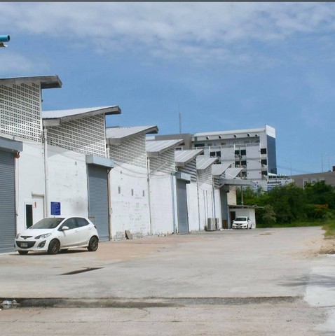 ช่าโกดังคลังสินค้า 698 ตารางเมตร ติดถนนใหญ่พร้อมใช้งาน  อำเภอบางประกง  จังหวัดฉะเชิงเทรา