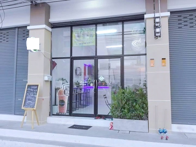 BTS คูคต 2.1 กม.ลําลูกกา คลอง 2 ให้เช่าอาคารร้านค้า ชั้นล่าง 50 ตร.ม. 1 นอน 1 น้ำ เซียร์ รังสิต 3.5 กม. ร้านชา กาแฟ ร้านอาหาร 1 แอร์ 