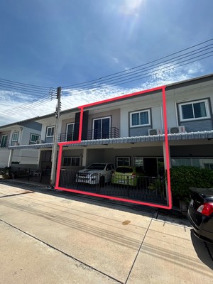บ้านสำหรับคนที่มองหาความสงบ แต่ยังใกล้ความสะดวกในเมือง ขายทาวน์เฮาส์ 2 ชั้น หมู่บ้าน ฟ้าใสวิลล์ 2 ( Fahsai ville 2 ) 