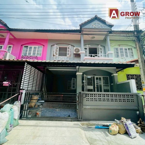 หมู่บ้านสุธาวีคลัสเตอร์เฮ้าส์ ตำหรุ-บางพลี ปรับปรุงต่อเติมใหม่ ทำเลดี สวยพร้อมเข้าอยู่