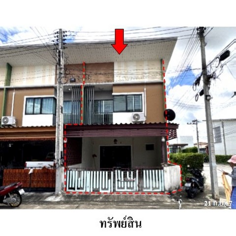 ขายทาวน์เฮ้าส์โครงการ เอสซี วิลเลจ (อีสเทิร์น-บ่อวิน) ถ.สายนิคมอุสาหกรรมอิสเทิร์นซีบอร์ด ตำบล บ่อวิน อำเภอ ศรีราชา จังหวัด ชลบุรี