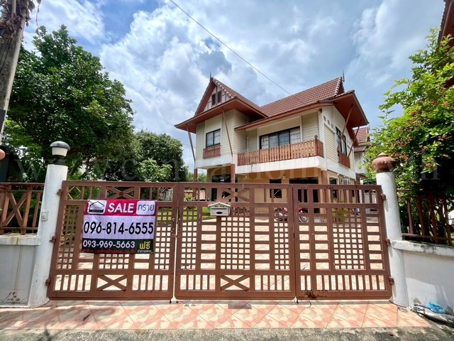 ลดราคา บ้านเดี่ยว บ้านไทย ซอยเตชะตุงคะ ดอนเมือง หลังริม 