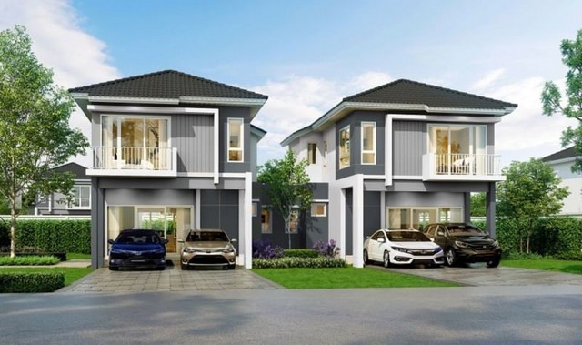 ขายบ้านเดี่ยวสไตล์โมเดิร์น หมู่บ้านศุภาลัย วิลล์ ศรีราชา-บ่อวิน ชลบุรี FP-H01142 