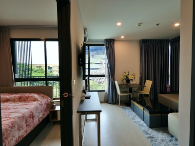 ให้เช่าคอนโด เอลลิโอ เดล เนสท์(Elio del nest) สุขุมวิท103  อุดมสุข ตกแต่งครบ วิวสระ สวน ใกล้BTS 700เมตร 