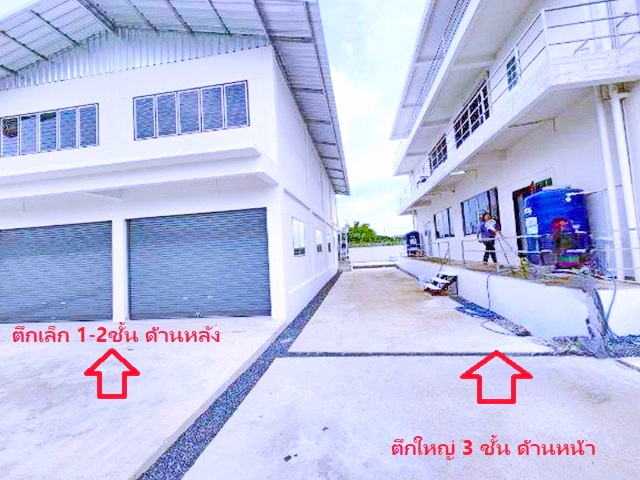 ตลาดราชพฤกษ์ 1.5 กม. ถ.เฉลิมพระเกียรติ ร.9 28-32 MRT สวนหลวง ร.9 4.7กม. ให้เช่าอาคารพาณิชย์ 3ชั้น 2หลัง 905ตรม.