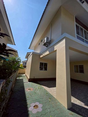 โซนสันกำแพง ให้เช่า 15,000 บาท/เดือน ขาย 3.8 ล้าน บ้านเดี่ยว 2 ชั้น #บ้านในโครงการ เหมาะทั้งอยู่อาศัยหรือลงทุน ครบ สะดวก