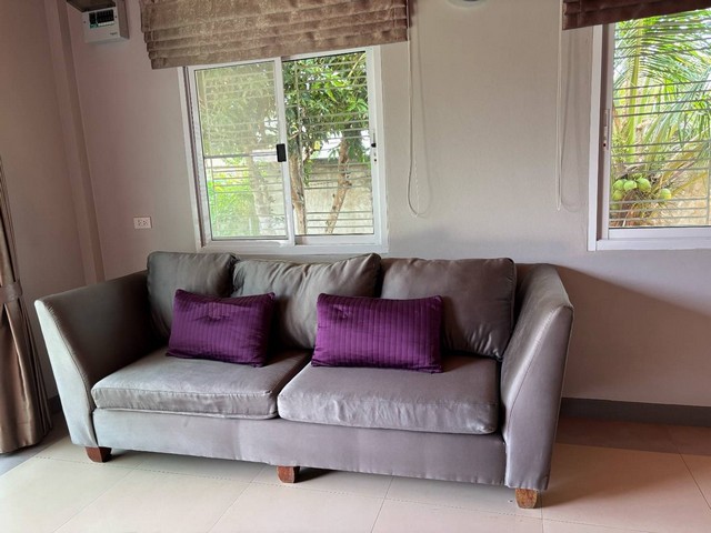 บ้านเดี่ยวให้เช่า ห้วยใหญ่ พื้นที่ 200 ตร.ว เฟอร์นิเจอร์ตามรูป