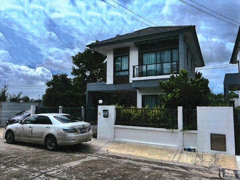 ขายบ้านเดี่ยวมือสอง อ.สามพราน จ.นครปฐม โครงการ เสนาวิลล์ บรมราชชนนี - สาย 5