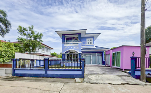 บ้านเดี่ยว 2 ชั้น หมู่บ้าน มณีรินทร์ เลค & ลากูน โซนบี ปทุมธานี